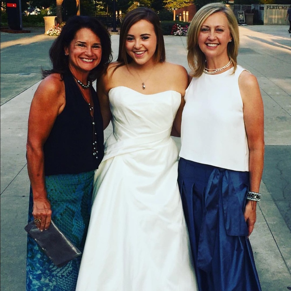 Austin Scarlett designer wedding dress